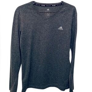 Adidas Climalite Women’s Active Gray Top Shirt S